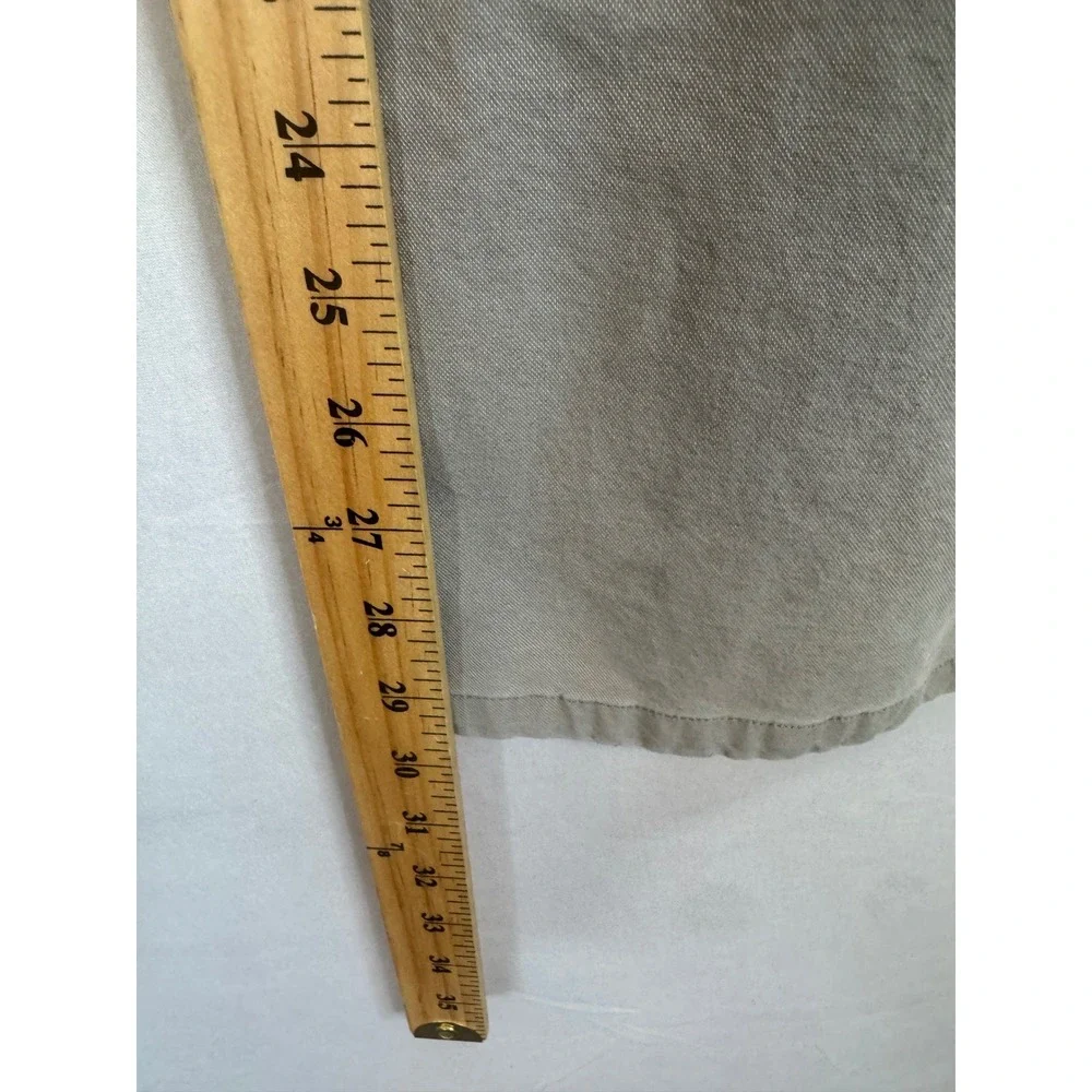Lululemon Commission Pant Classic Tan Khaki Mens 38X30 Tapered Chino Trouser